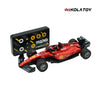 Rotes Formel Rennwagen Modell mit Fernbedienung als schnelles RC Auto für actionreiche Rennspiele und Spaß