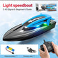 AquaFlash RC Speedboot – Ferngesteuertes Rennboot mit LED & Turbo-Power
