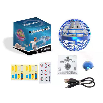 Orbit Glow – Magischer LED Flugball mit Gyro-Effekt
