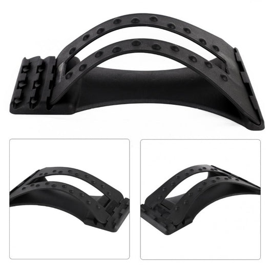 Rückenstrecker „SpineRelax Pro“ – Ergonomische Lendenstütze mit Massagepunkten