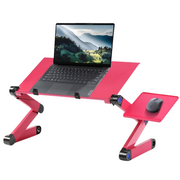 Ergonomisch verstellbarer Laptopständer mit Mausablage