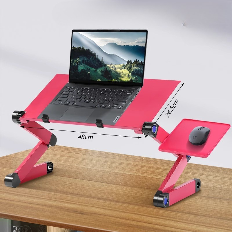 Ergonomisch verstellbarer Laptopständer mit Mausablage