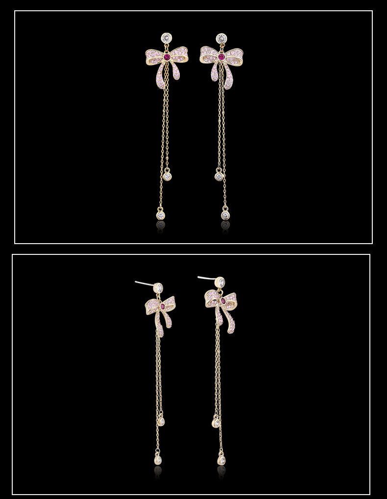 Ohrringe „Eternal Bow Elegance“