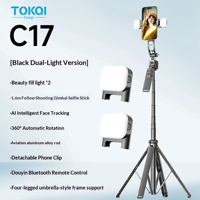 AI Gimbal-Stativ „Smart Track Pro C17“ – Intelligent, stabil & maximal flexibel