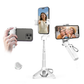 Selfie-Stick mit integriertem Stativ und Bluetooth-Fernbedienung für Fotos und Videos unterwegs