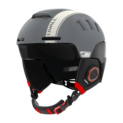 Intelligenter Skihelm mit Sicherheitsfunktionen und Kommunikation