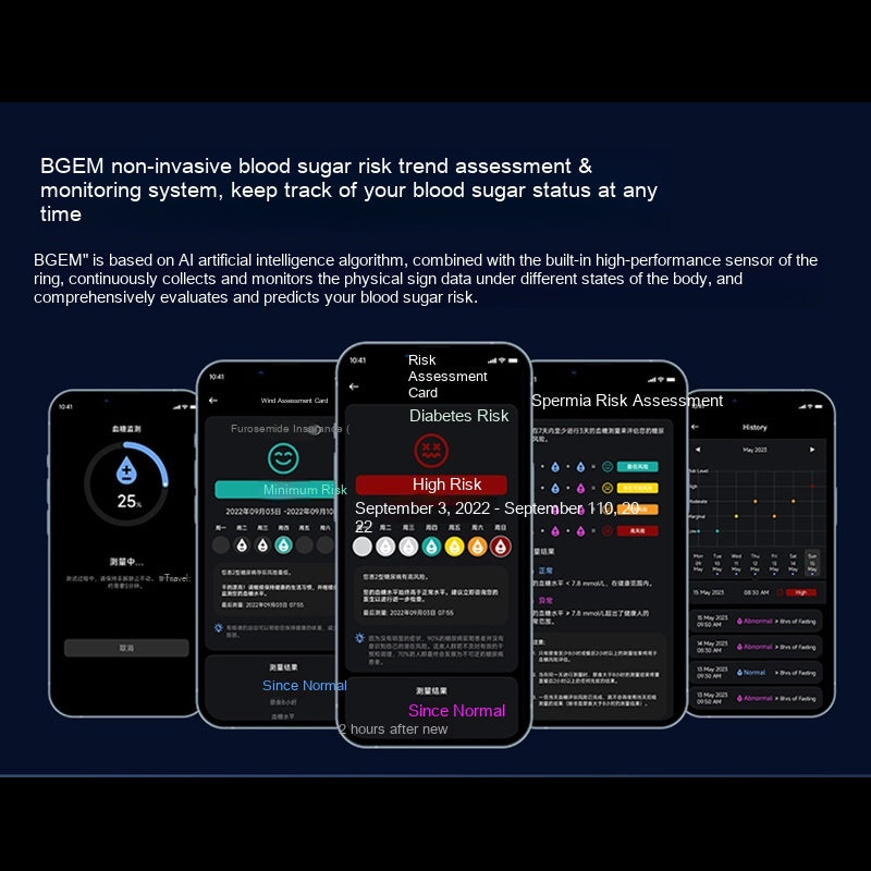 Smart Ring „PulseFit Ring“ – Minimalistischer Fitness- & Schlaftracker