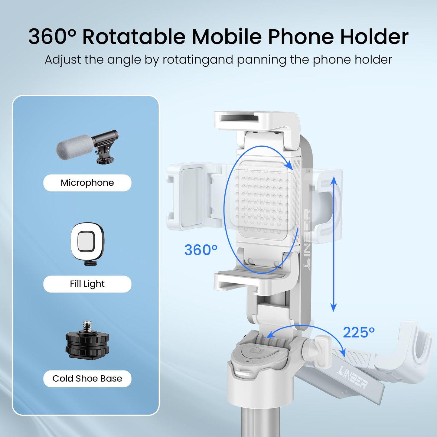 3-in-1 Mini-Stativ „Flexi Shot Pro“ – Kompakt, vielseitig & ready to create