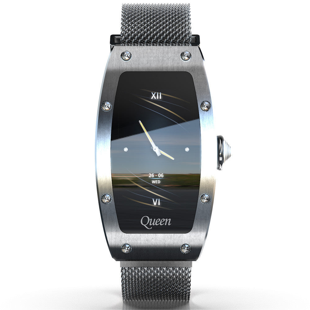 Smartwatch „LunaSteel“ – Elegante Fitnessuhr für deinen Alltag