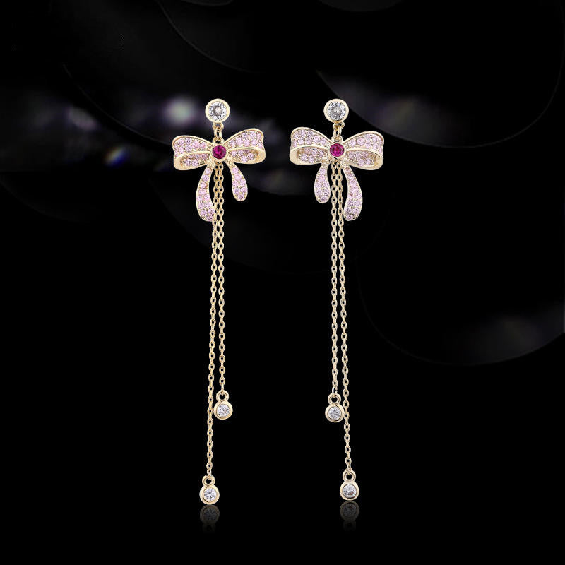 Ohrringe „Eternal Bow Elegance“