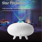 Star Projektor mit LED-Nebellicht und Sternenhimmel Projektion für entspannte Atmosphäre im Schlafzimmer oder Wohnzimmer
