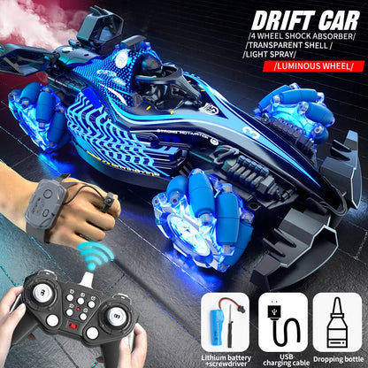 NeonDrift X RC Stunt Car – Drift Auto mit LED & 360° Action