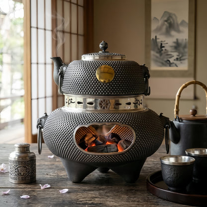 Arare Heritage Pro Luxus Tischbrazier aus massivem Gusseisen