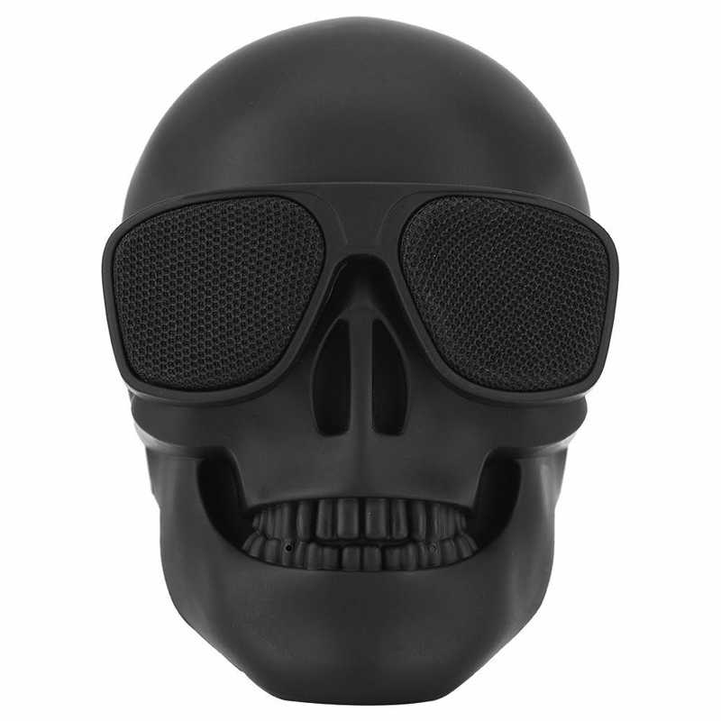 Bluetooth Design-Lautsprecher „Skull Beat Noir“ – Ausdrucksstark, modern & unverwechselbar