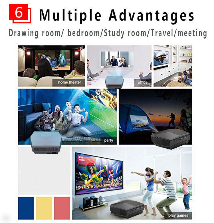 Smart Beamer „Vision Cast Home 4K“ – Brillantes Heimkino mit smarter Technologie