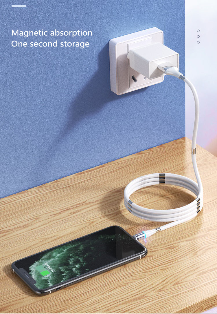 3-in-1 Ladekabel „FlexCharge Trio“ – Ein Kabel für alles