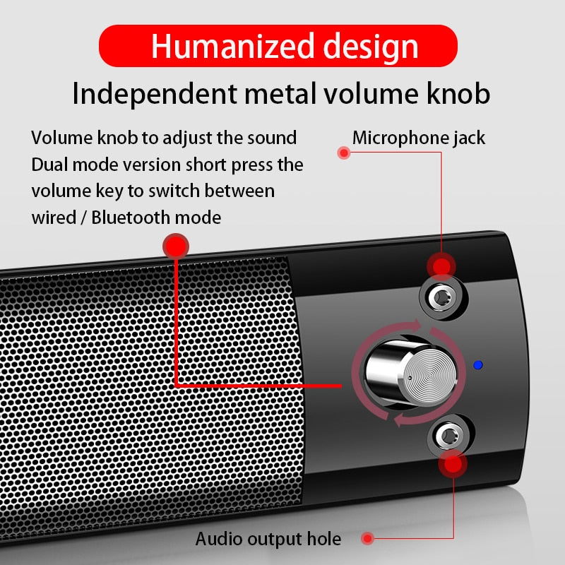 SoundBar Flex Pro Bluetooth Desktop Speaker