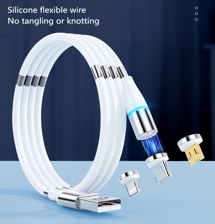 3-in-1 Ladekabel „FlexCharge Trio“ – Ein Kabel für alles