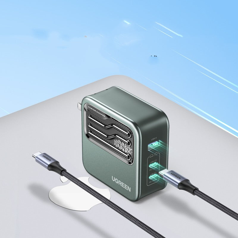 Power Hub Pro 100W – Kompaktes USB-C Schnellladegerät mit Multi-Port
