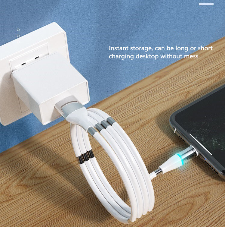 3-in-1 Ladekabel „FlexCharge Trio“ – Ein Kabel für alles