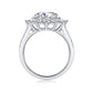Sunflower Radiance Moissanit Ring