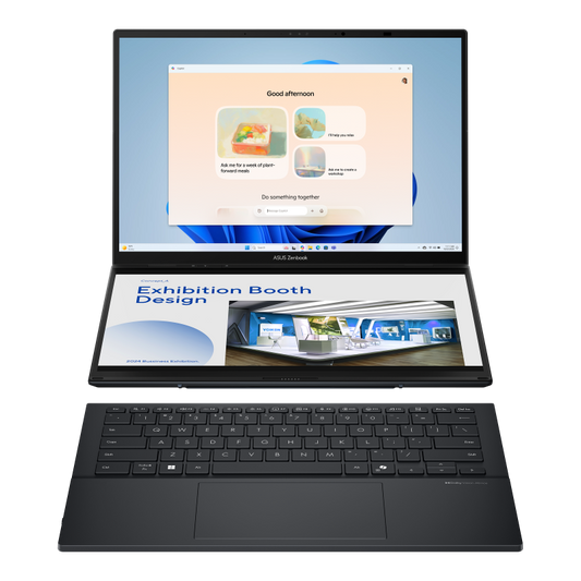 ASUS Zenbook DUO 14 3K OLED Touch mit Intel Core Ultra 9, 32 GB RAM und 2 TB SSD