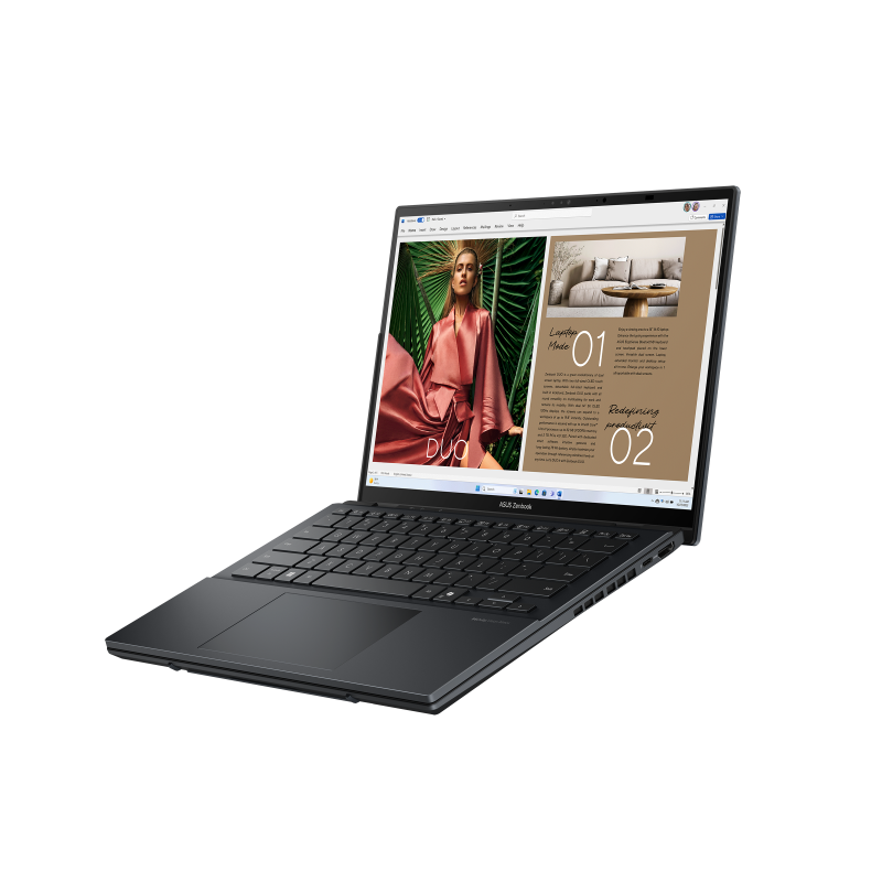 ASUS Zenbook DUO 14 3K OLED Touch mit Intel Core Ultra 9, 32 GB RAM und 2 TB SSD